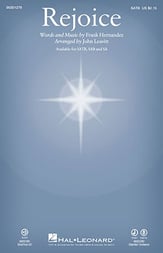 Rejoice SATB choral sheet music cover